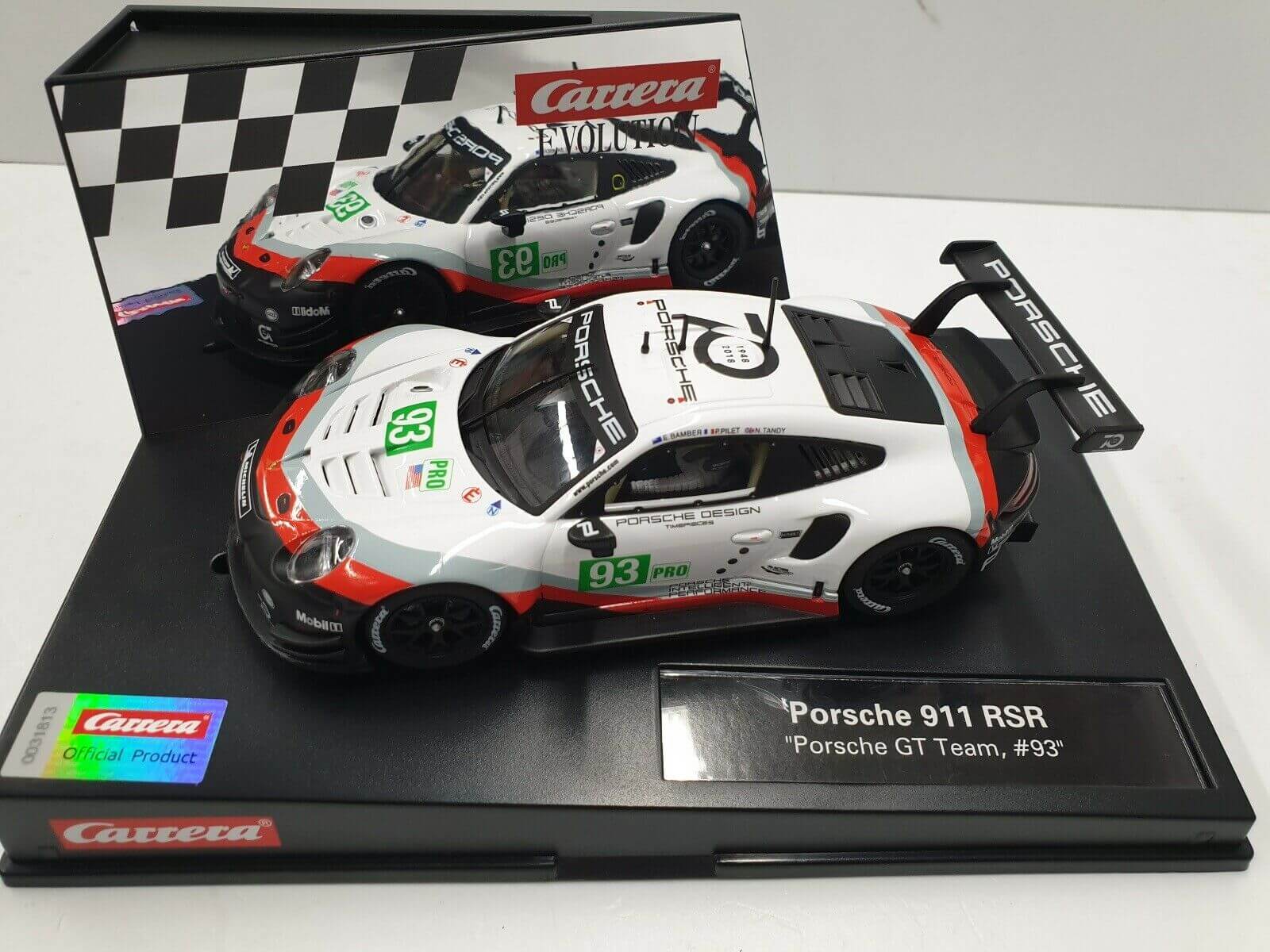 CARRO PARA PISTA ELETRICA AUTORAMA CARRERA EVOLUTION PORSCHE 911